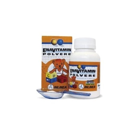 Enavitamin Polvere integratore vitamine e vitamina D3 senza glutine lattosio 60g Enavitamin Polvere integratore vitamine e vitamina D3 senza glutine lattosio 60g