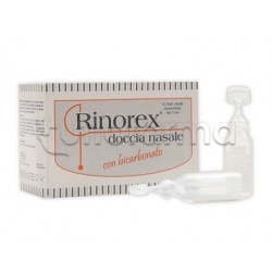 Rinorex Fiala Per Doccia Nasale Bicarbonato 15 Fiale