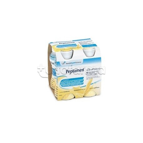 Peptamen Vaniglia per Supporto Nutrizionale 4 Bottiglie da 200ml