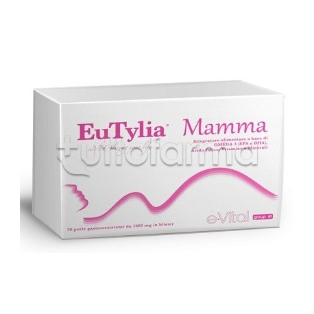 EuTylia Mamma per Benessere in Gravidanza 30 Capsule Molli EuTylia Mamma per Benessere in Gravidanza 30 Capsule Molli