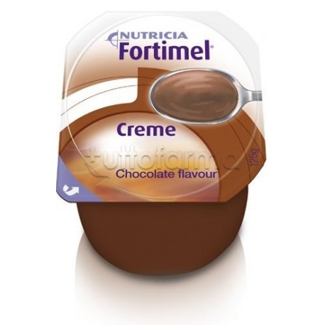 Nutricia Fortimel Creme Gusto Cioccolato 125g 4 Pezzi