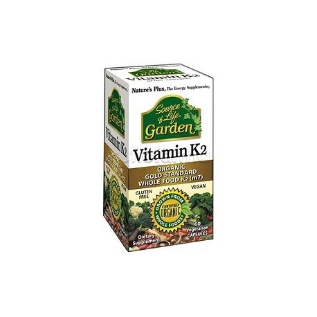Source Of Life Garden Vit K2 per Salute Ossa e Sangue 60 Capsule