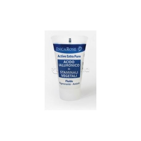 Incarose Active Extra Pure Acido Ialuronico + Staminali fluido antietà idratante tubetto da 18 ml Incarose Active Extra Pure Acido Ialuronico + Staminali fluido antietà idratante tubetto da 18 ml