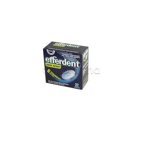 Compresse Efferdent per pulizia dentiere, igiene profonda protesi, 54 compresse effervescenti Compresse Efferdent per pulizia dentiere, igiene profonda protesi, 54 compresse effervescenti