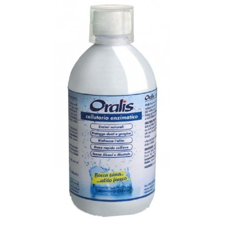 Formato di Oralis Collutorio Enzimatico per Igiene Orale e Alito Fresco 500 ml Formato di Oralis Collutorio Enzimatico per Igiene Orale e Alito Fresco 500 ml
