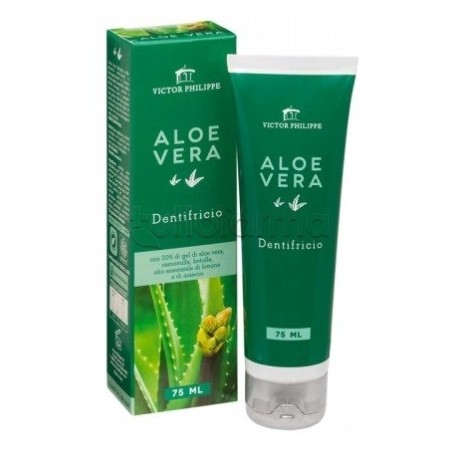 Aloe vera dentifricio bio per gengive sensibili e igiene orale quotidiana 75 ml Aloe vera dentifricio bio per gengive sensibili e igiene orale quotidiana 75 ml