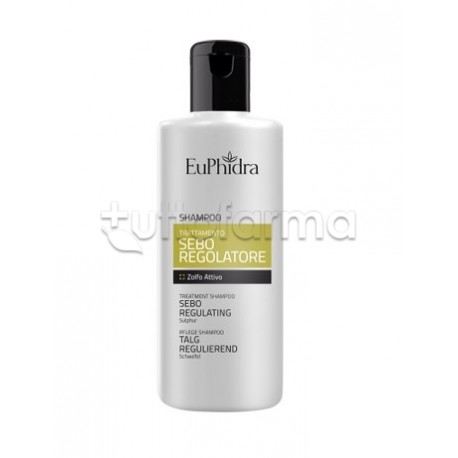 Euphidra Shampoo seboregolatore per capelli grassi e cuoio capelluto 200 ml Euphidra Shampoo seboregolatore per capelli grassi e cuoio capelluto 200 ml