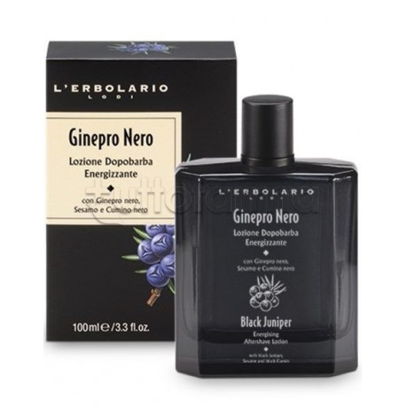 L'Erbolario Ginepro Nero Lozione Dopobarba Energizzante per Freschezza e Idratazione 100 ml L'Erbolario Ginepro Nero Lozione Dopobarba Energizzante per Freschezza e Idratazione 100 ml