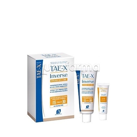 Tae X Inverse Vitiligo Suncare per Aree Depigmentate 50ml Tae X Inverse Vitiligo Suncare per Aree Depigmentate 50ml
