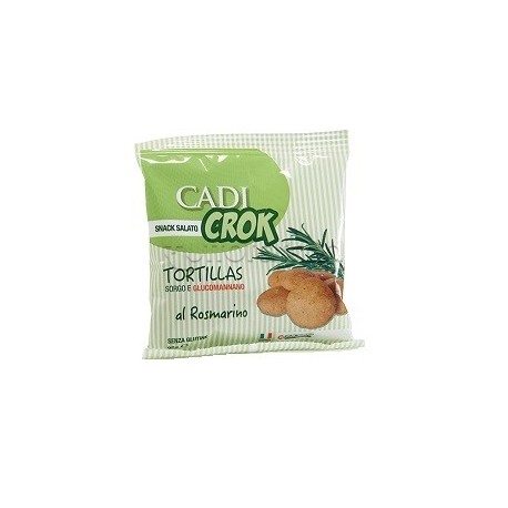Cadicrok Tortillas al Rosmarino per Dieta Ipocalorica 25 g
