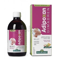Confezione di Naturando Adipoxan Dimadren Integratore per Drenaggio Liquidi 500 ml Confezione di Naturando Adipoxan Dimadren Integratore per Drenaggio Liquidi 500 ml