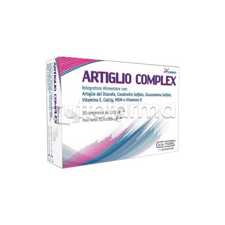 Artiglio Complex Integratore per le Articolazioni 30 Compresse Artiglio Complex Integratore per le Articolazioni 30 Compresse