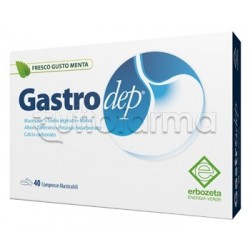 Erbozeta Gaastrodep Integratore per Stomaco 40 Compresse Erbozeta Gaastrodep Integratore per Stomaco 40 Compresse