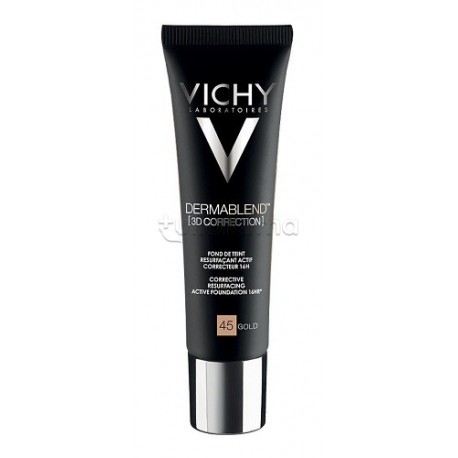 Vichy Dermablend 3D Correction N 45 Gold Fondotinta Levigante 30ml