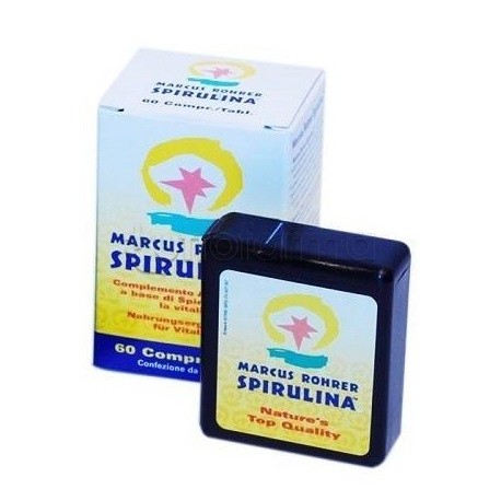 Marcus Rohrer Spirulina Integratore Ricostituente 60 Compresse Marcus Rohrer Spirulina Integratore Ricostituente 60 Compresse