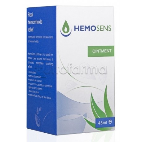 Hemosens Pomata per Cura Tessuti Anali 45ml Hemosens Pomata per Cura Tessuti Anali 45ml