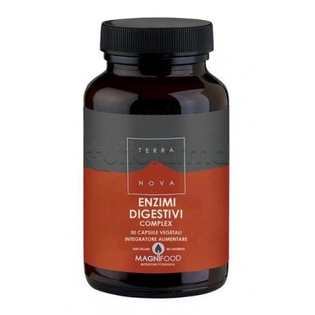 Forlive Terranova Integratore per Digestione 50 Capsule