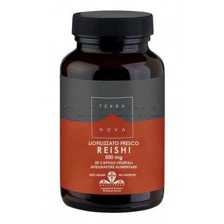 Terranova Reishi Integratore Antiossidante 50 Capsule