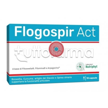 Flogospir Act per Funzionalità Articolare 10 Capsule Flogospir Act per Funzionalità Articolare 10 Capsule
