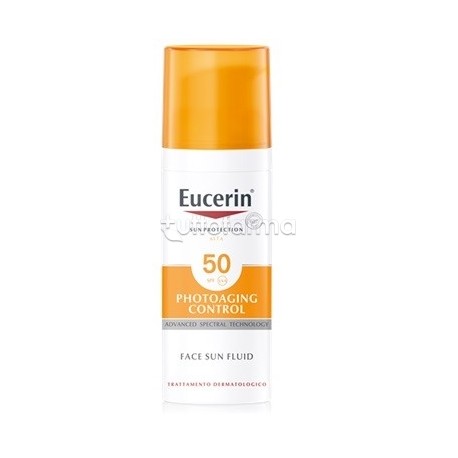 Eucerin Sun Fluid Anti Age Crema Solare SPF50+ 50ml