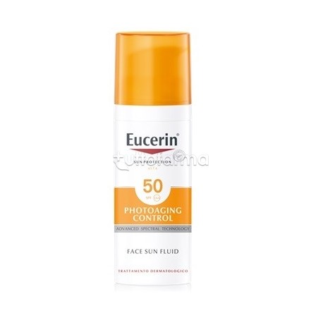 Eucerin Sun Fluid Anti Age Crema Solare SPF50+ 50ml Eucerin Sun Fluid Anti Age Crema Solare SPF50+ 50ml
