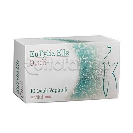 Eutylia Elle Ovuli Vaginali per Benessere Intimo 10 Ovuli Vaginali Eutylia Elle Ovuli Vaginali per Benessere Intimo 10 Ovuli Vaginali