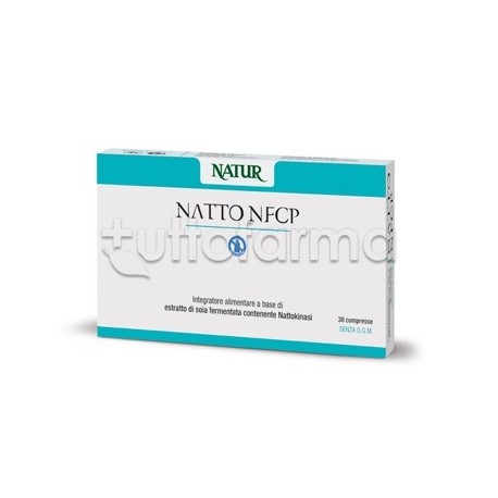 Natto Nfcp per Fluidità del Sangue e Salute Cardiovascolare 60 Compresse