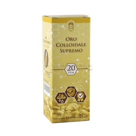 Oro Colloidale Supremo 20PPM Spray 100ml