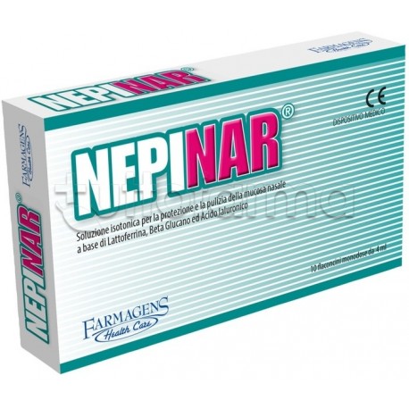 Nepinar Soluzione Nasale per Idratazione della Mucosa 10 Flaconcini