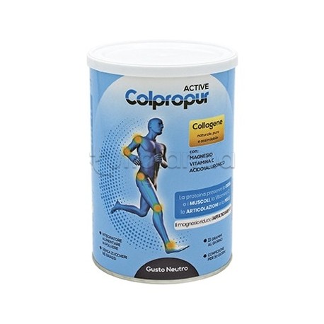 barattolo Colpropur Active Neutro Integratore per Articolazioni 330gr barattolo Colpropur Active Neutro Integratore per Articolazioni 330gr