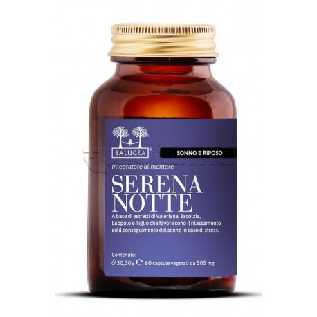 Salugea Serena Notte Integratore per Sonno 60 Capsule