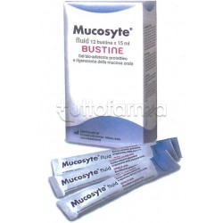 Mucosyte Fluid Gel Rigenerante della Mucosa Orale 12 Bustine