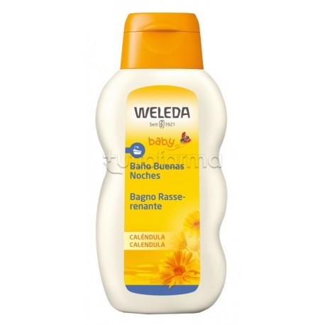 Weleda Baby Bagno Rasserenante Bagnoschiuma per Bambini 200ml Weleda Baby Bagno Rasserenante Bagnoschiuma per Bambini 200ml