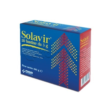 Solavir Integratore per Stanchezza Fisica e Mentale 20 Bustine