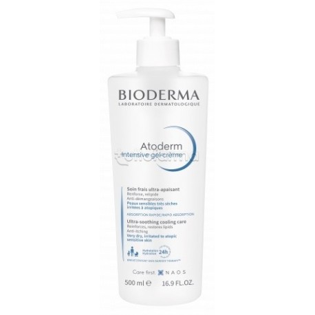 Bioderma Atoderm Intensive Gel-Crema Trattamento Rinfrescante Ultra-Lenitivo 500ml Bioderma Atoderm Intensive Gel-Crema Trattamento Rinfrescante Ultra-Lenitivo 500ml