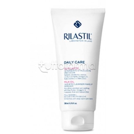 Rilastil Daily Care Olio Latte Detergente Struccante Viso e Occhi 400ml Rilastil Daily Care Olio Latte Detergente Struccante Viso e Occhi 400ml