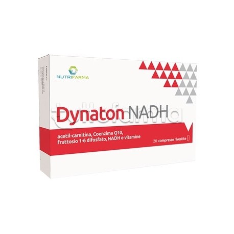 Dynaton Nadh Integratore per Stanchezza 20 Compresse Dynaton Nadh Integratore per Stanchezza 20 Compresse