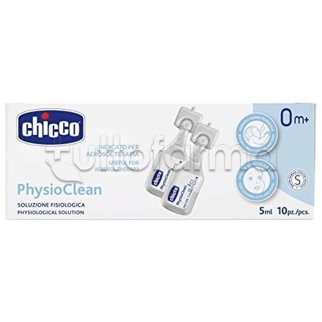 Chicco PhysioClean Soluzione Fisiologica 10 Pezzi