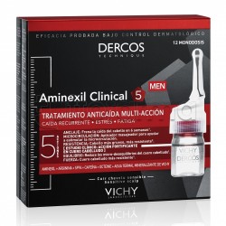 Vichy Dercos Aminexil Intensive 5 Anti-Caduta Uomo 12 Fiale