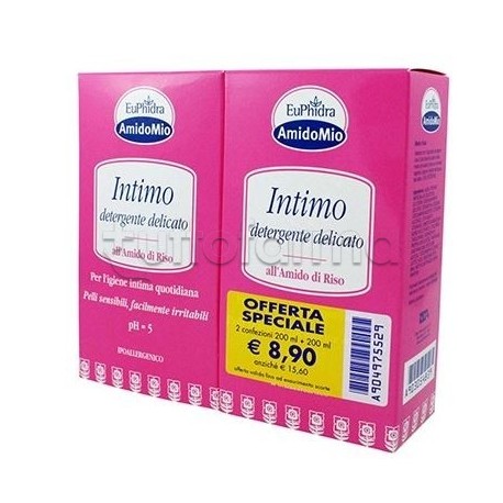Zeta Euphidra Detergente Intimo 200 + 200ml Zeta Euphidra Detergente Intimo 200 + 200ml