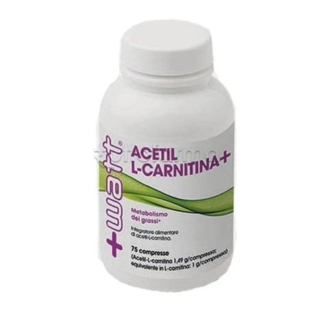 +Watt Acetil L Carnitina+ Integratore per il Metabolismo dei Grassi 75 Compresse