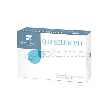 Q10 Selen Vit per Protezione Cellulare 24 Capsule
