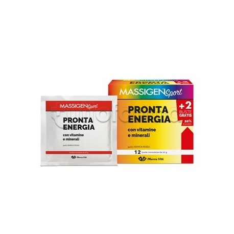 Marco Viti Massigen Sport Pronta Energia Integratore Vitamine Minerali 