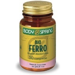 Body Spring Bio Ferro Integratore Anemia 50 Compresse