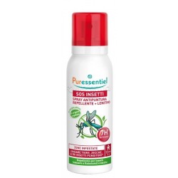 Puressentiel SOS Insetti Spray Antipuntura Repellente e Lenitivo 75ml