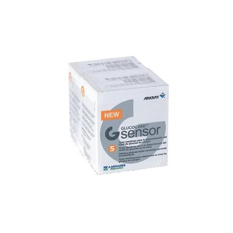 Glucocard G Sensor strisce misurazione glicemia per controllo rapido 10 strisce reattive