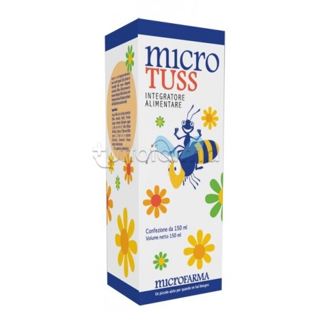 Micro Tuss Integratore Vie Respiratorie 150 ml Micro Tuss Integratore Vie Respiratorie 150 ml