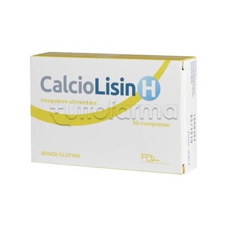 Calciolisin H integratore Ricostituente 30 Capsule