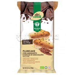 Probios Altri Cereali Plumcake con Amaranto e Gocce di Cioccolato Senza Glutine 180g