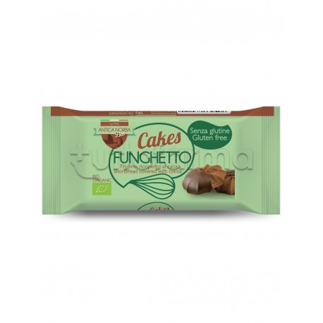 Antica Norba Funghetto Biscotto Ricoperto al Cacao Senza Glutine 70g Antica Norba Funghetto Biscotto Ricoperto al Cacao Senza Glutine 70g